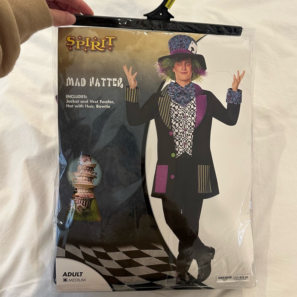 Spirit Halloween Adult Mad Hatter Costume